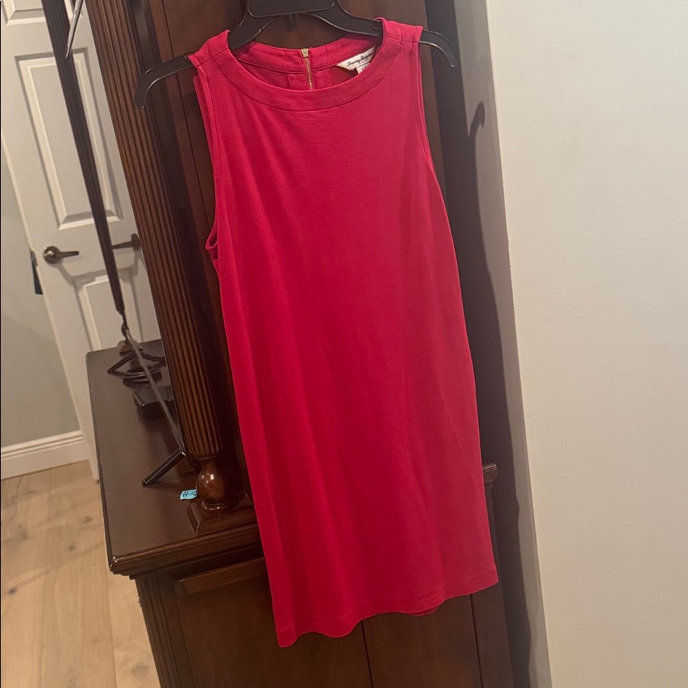 Tommy Bahama Vibrant Red Sleeveless Mini Dress